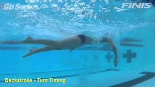 Backstroke  Turn Timing [upl. by Angadreme]