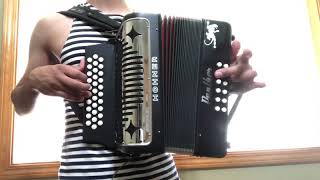 TUTORIAL  Katyusha  Accordion Diatonic [upl. by Vilma860]