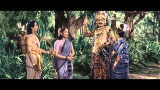 Mayabazar Movie  Beautiful Scene Between SVR amp ANR  SVR NTR ANR Savitri [upl. by Narhet]