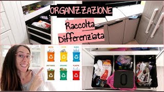 ORGANIZZARE il Sottolavello  Raccolta Differenziata  Contenitori ORGANIZER Rifiuti CUCINA IKEA [upl. by Celia738]