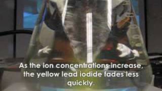 Lead Iodide Tornadowmv [upl. by Carnahan]