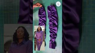 HOW TO MAKE A SMOCKED SLEEVE pullupyoshorts discovermyafrica shorts [upl. by Nalla]