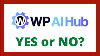 WP AI Hub Review  Legit App [upl. by Derfiniw99]