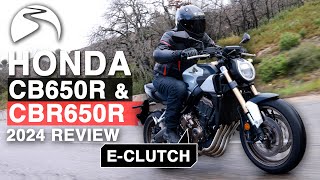 2024 Honda CBR650R and CB650R EClutch Review  how does it work [upl. by Odelia349]