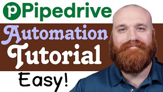 Pipedrive Automation Tutorial For Beginners  How To Use Pipedrive Automation [upl. by Onitsuaf777]