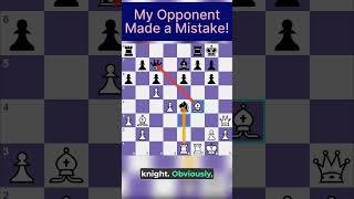 Chess When Your Opponent BLUNDERS chessmistakes [upl. by Nitreb586]