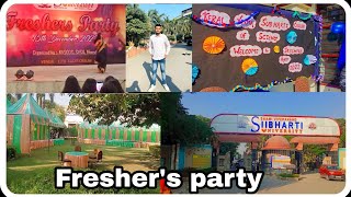 Subharti university freshers Party 2023 😍subharti science college fresher party [upl. by Gerbold]