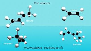 GCSE chemistry 91 triple science The alkenes [upl. by Nuahc]