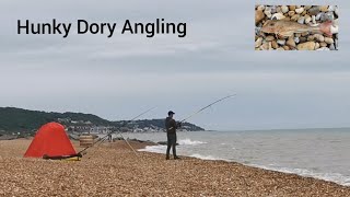 Sea Fishing Hythe beach late June [upl. by Neetsyrk]