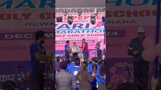 luckydraw winner students class12 dnps halfmarathon rewari haryana [upl. by Aniri]