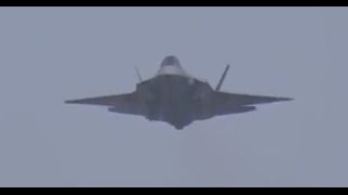 RNLAF F35 Low Pass at Volkel Air Base [upl. by Erdua]