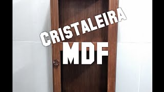 COMO PINTAR MDF CRU  CRISTALEIRA [upl. by Denise]