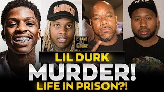 LIL DURK FACES THE DEATH PENALTY DJ AKADEMIKS amp WACK 100 REACTS [upl. by Ddene375]