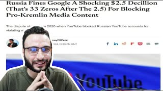 Google Sued for 25 Decillion penguinz0 [upl. by Yurik]