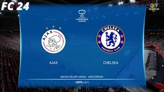 Ajax vs Chelsea  Quarter Final  First Leg  UEFA Womens Champions League  EA FC 24 [upl. by Ariet]