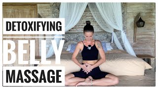 Detoxifying Belly Self Massage amp Pranayama  Boost Metabolism  Improve Digestion Naturally [upl. by Yllime788]