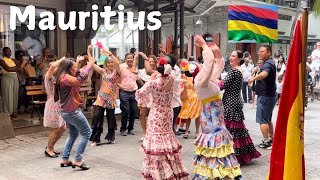 A Day in Port louis Mauritius 🇲🇺 indian bhfyp mauritius international trending belgaum dance [upl. by Ahsinnek]