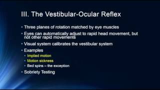 The Vestibular System [upl. by Morley]