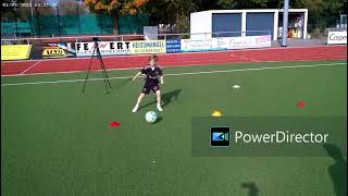 Fußballtraining mit Kindern  Schulterblick [upl. by Gredel]