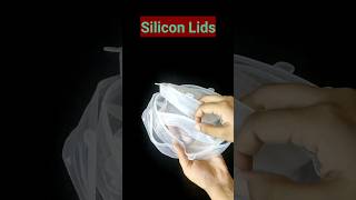 Silicon Lid review affordable kitchengadgets viralshorts MomsHomeProduct [upl. by Ynney]