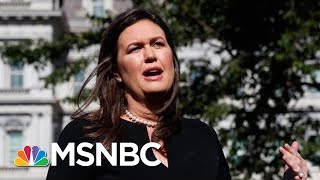 Nicolle Wallace On Sarah Sanders’ Exit I ‘Will Not Miss Her’  Deadline  MSNBC [upl. by Otila]