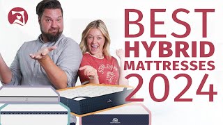 Best Hybrid Mattress 2024  Our Top 8 Hybrid Mattress Picks Of 2024 [upl. by Lange]