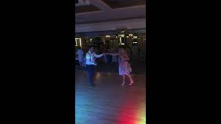 Irish couple jiving wedding party [upl. by Sarita716]