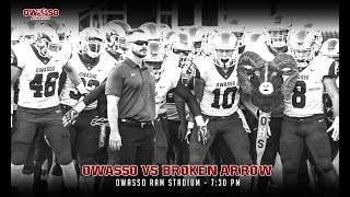 2018 Football  Owasso vs Broken Arrow [upl. by Richter105]