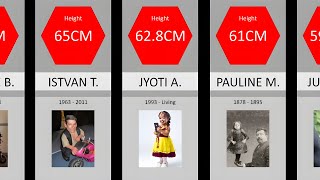 Comparison Shortest People in the World [upl. by Yelyac]