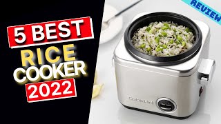 Best Compact Rice Cooker of 2022  The 5 Best Rice Cookers Review [upl. by Eiuol]