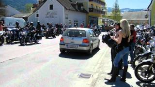 Motorradweihe 2012 in Aigen im Ennstal Austria [upl. by Adnamma]