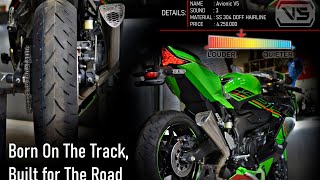 ▒▓█▀ Avionic V5 ▀█▓▒ ZX25R ZX4R Sound Knalpot AVIONIC EXHAUST  SLIP ON  THE HOTTEST SCREAMING 🔥🔥🔥 [upl. by Dwaine488]