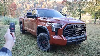 2024 Toyota Tundra TRD PRO Start Up Exhaust Offroad Walkaround and Review [upl. by Ximenez]