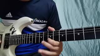 Crossfirerealiti dan fantasi cover gitar solo [upl. by Lecirg]