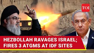 Hezbollah Rains Missiles On IDF Troops In Tel Hai amp Misgav Am IDF Launches Revenge Fire  Watch [upl. by Lavinia121]