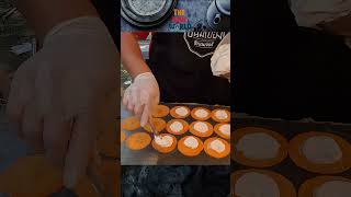 Khanom Bueng Thailand Street food shorts youtubeshorts food [upl. by Terr]