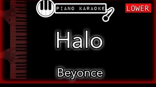 Halo Beyonce karaokê male key 4 [upl. by Ennovy343]