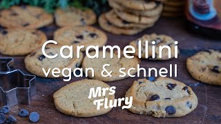 Caramellini✨  schnelle Weihnachtskekse ohne Ausstechen [upl. by Portuna482]