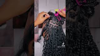 Follow for more hair content 🫶🏽 braids borabora boraborabraids curls diybraids youtube [upl. by Ahsemak854]