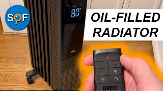 Dreo Radiator Heater OilFilled Efficient WholeHome Warmth [upl. by Nivat]