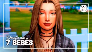 NOVA SÉRIE É possível criar 7 BEBÊS vivendo em uma CASA MAL ASSOMBRADA  The Sims 4  01 [upl. by Stevie65]