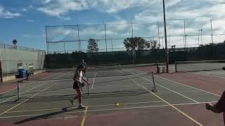 Andy Dori amp Rick using a speed gun for pickleball Oct 24 2024 [upl. by Essilrahc]