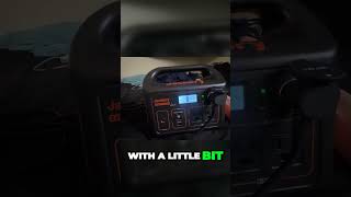 Unbelievable Silent Beast Powers Car with Jackery 300 and Solar Panel [upl. by Jessy763]