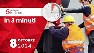 “IN TRE MINUTI” NOTIZIARIO DEL 8 OTTOBRE 2024 [upl. by Llenej]