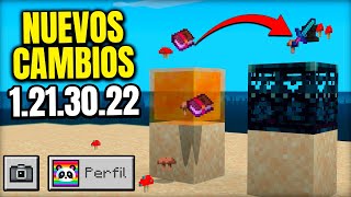 ✅ CAMBIOS en MINECRAFT BEDROCK 1213022  NUEVOS CAMBIOS 😱 [upl. by Feinberg]