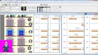 simulación de un elevador en logixpro [upl. by Hepsiba]