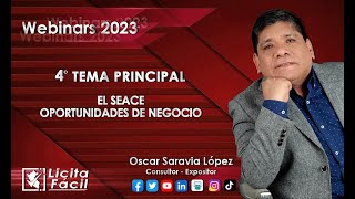 El SEACE Oportunidades de Negocio  2023 [upl. by Gnud]