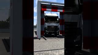 LAVAGEM DE CAMIÕES eurotrucksimulator2 [upl. by Naihtniroc]