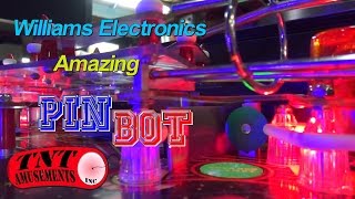 85 Williams PINBOT Pinball MachineOne of the greatest games made TNT Amusements [upl. by Maureen691]