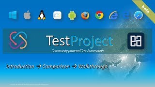 Introduction comparison and walk through of TestProject an all new automation testing tool [upl. by Annagroeg229]